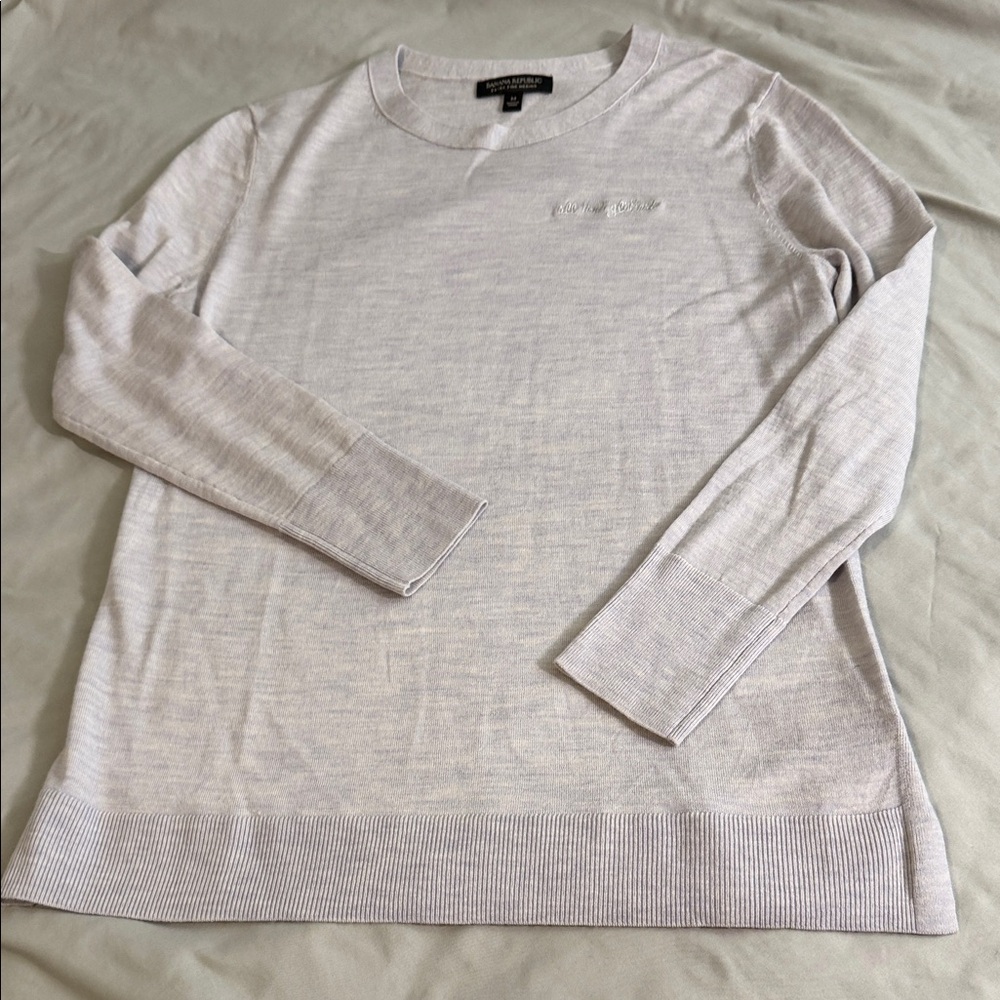 Banana Republic all that glitters sweater